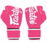 Детские боксёрские перчатки Fairtex (BGV-14 pink/white)